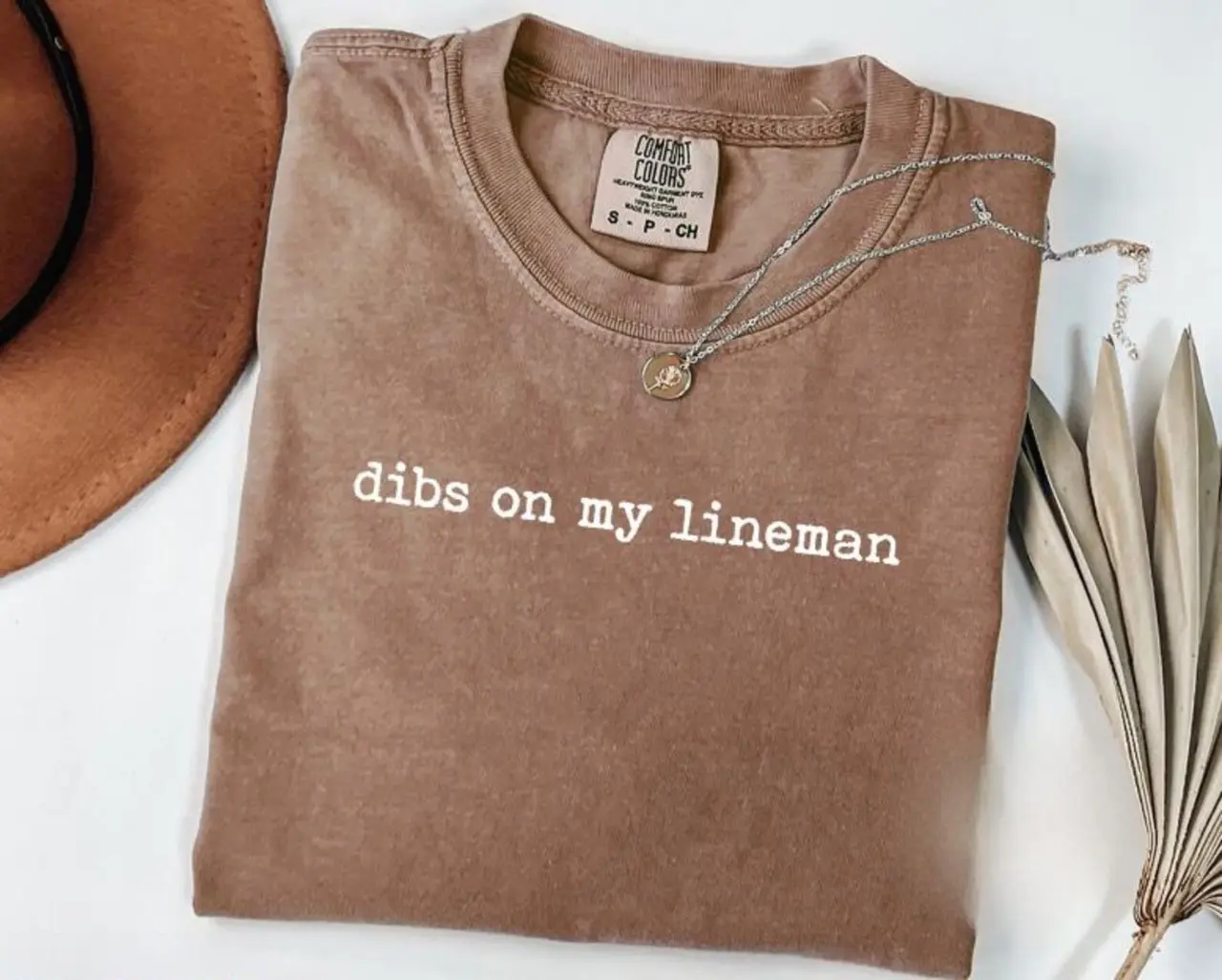 Comfort Colors Dibs On The Lineman Shirt, Lineman Wife Shirt, Lineman Girlfriend Gift, Football Shirt, Best Player Ever Shirt, Game Day Tee