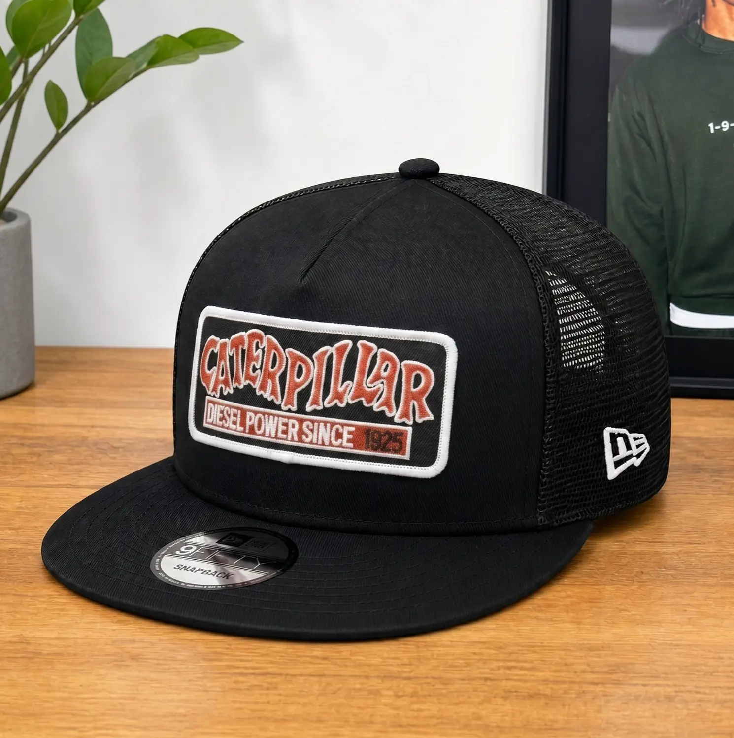 CAT Diesel Power Embroidered Snapback Hat Collection - Black Sports & Outdoor Accessory Hat