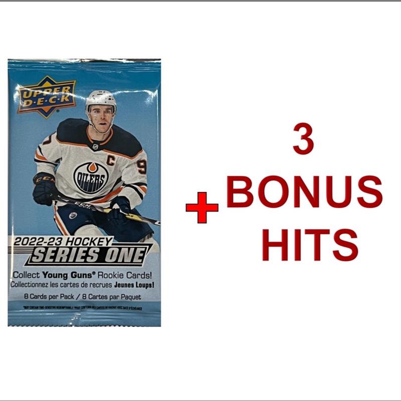 Upper Deck Series 1 Hockey Pack + 3 Pulls!
