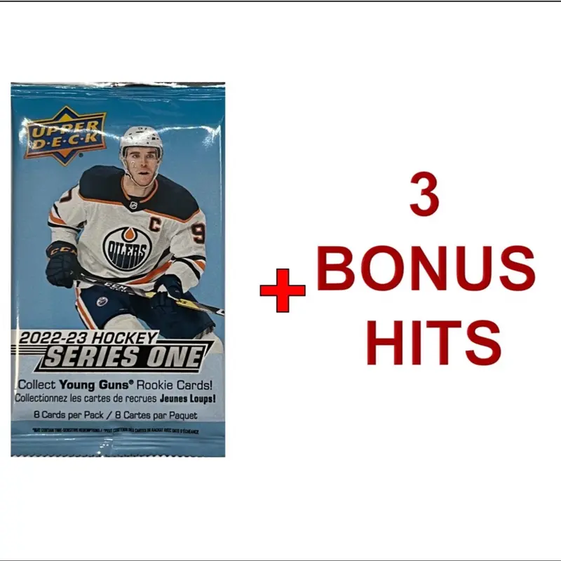 Upper Deck Series 1 Hockey Pack + 3 Pulls!