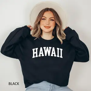 Hawaii State Sweatshirt, Hawaii Sweatshirt, Hawaii Shirts for Women, Sweater Crewneck, Gift for Mom, Girl Friend