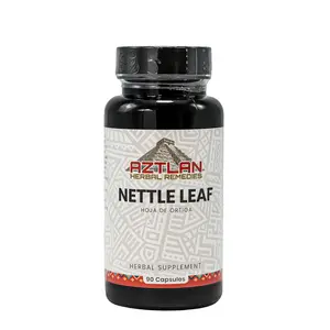 Aztlan Herbal Remedies Nettle Leaf Capsules - 500 Count Original Medicinal Supplement with Natural Ingredients for Health & Fitness