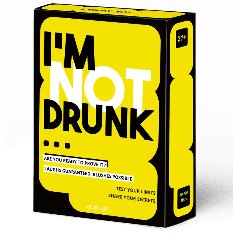 KAWAII KOI I’M NOT Drunk – Party Drinking Card Game for Game Night & Parties, Funny Party Game for Adults, Perfect for 21st Birthday & Bachelorette Parties