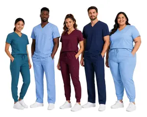 IFE Unisex Scrub Set – Cargo Jogger & Straight Leg Pants | XS–3XL