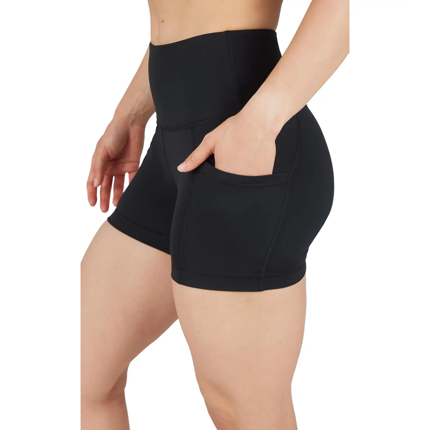 Yogalicious Womens High Waisted Biker Shorts Workout Running Spandex Yoga Shorts 3.5", 5", 7", 9" Yogalicious