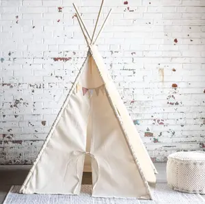 Natural Fabric Teepee
