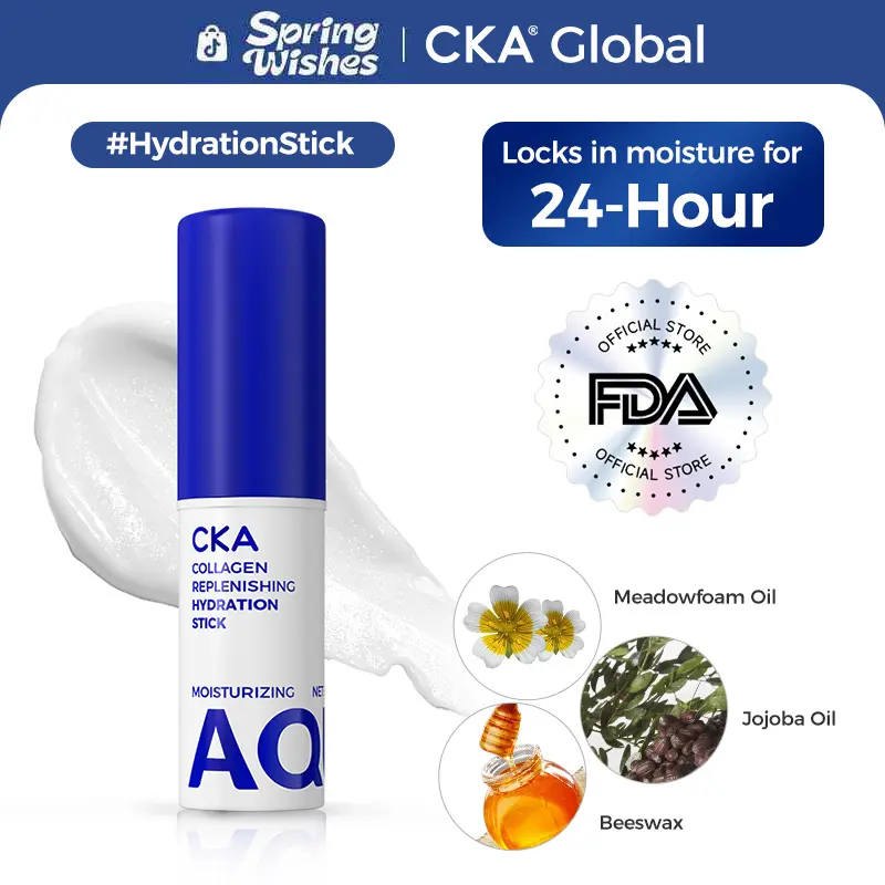 [CKA] PORE RELIEF MULTI BALM with Cooling Reduce Puffiness & Pore Tightening for Visible Pore Care Skin Repair, Anti-Wrinkle & 24H Intense Moisturizing & Collagen Stick, summervibes