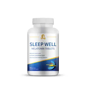 Tower Foods Melatonin 10 mg (100 Vegetarian Capsules) – Premium Healthcare Dietary Supplement: Natural Sleep Support, Non-GMO, Gluten-Free, Vegan, Restful Sleep & Healthy Cycles for Adults with Occasional Sleeplessness