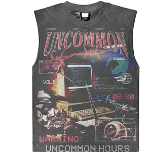 UNCOMMON BURNOUT MODE TEE CHARCOAL ASH