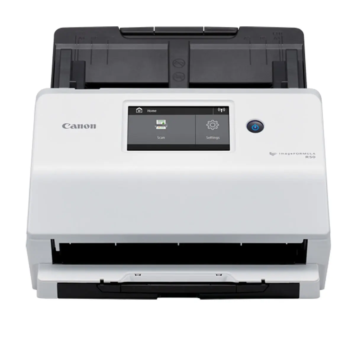 Canon imageFORMULA R50 Office Document Scanner - Large Touch Screen, Multi-User Share, Recyclable Pack