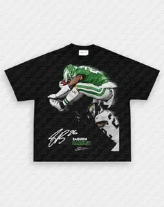 SAQUON REVERSE HURDLE TEE, Retro Football Shirt ,Football Shirt Christmas Gift Unisex, Football 90s Vintage Fan Gift,football American Graphic Vintage, Gift For women And Man Unisex T-shirt A49