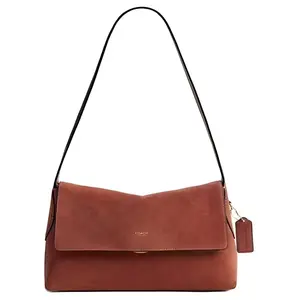COACH Chelsea 30 Top-Handle Crossbody Bag in Leather with Push-Lock Closure for Women