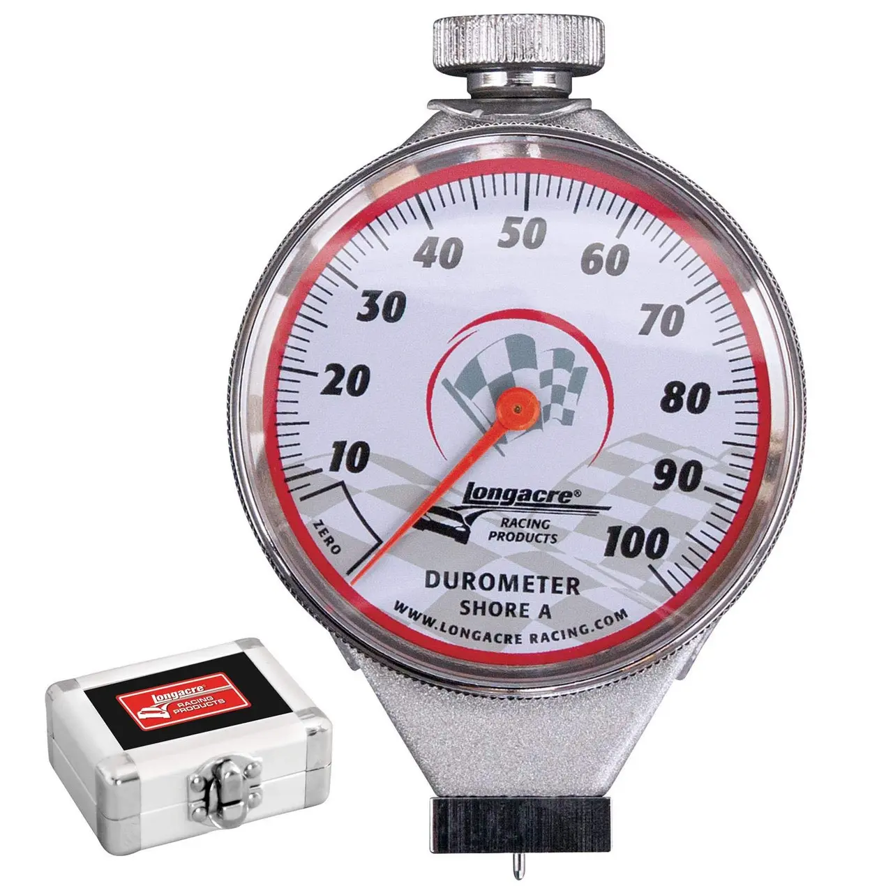 Longacre Deluxe Tire Durometer With Storage Case