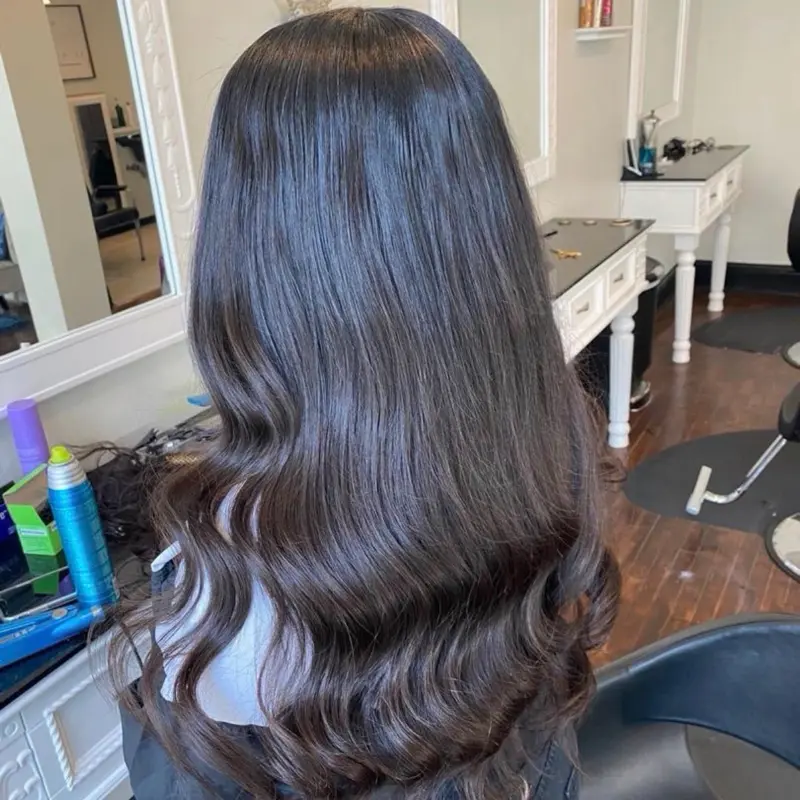100% Raw Loose Wave Real Hair Extensions, Virgin Human Hair, Long Style with Multiple Length Options