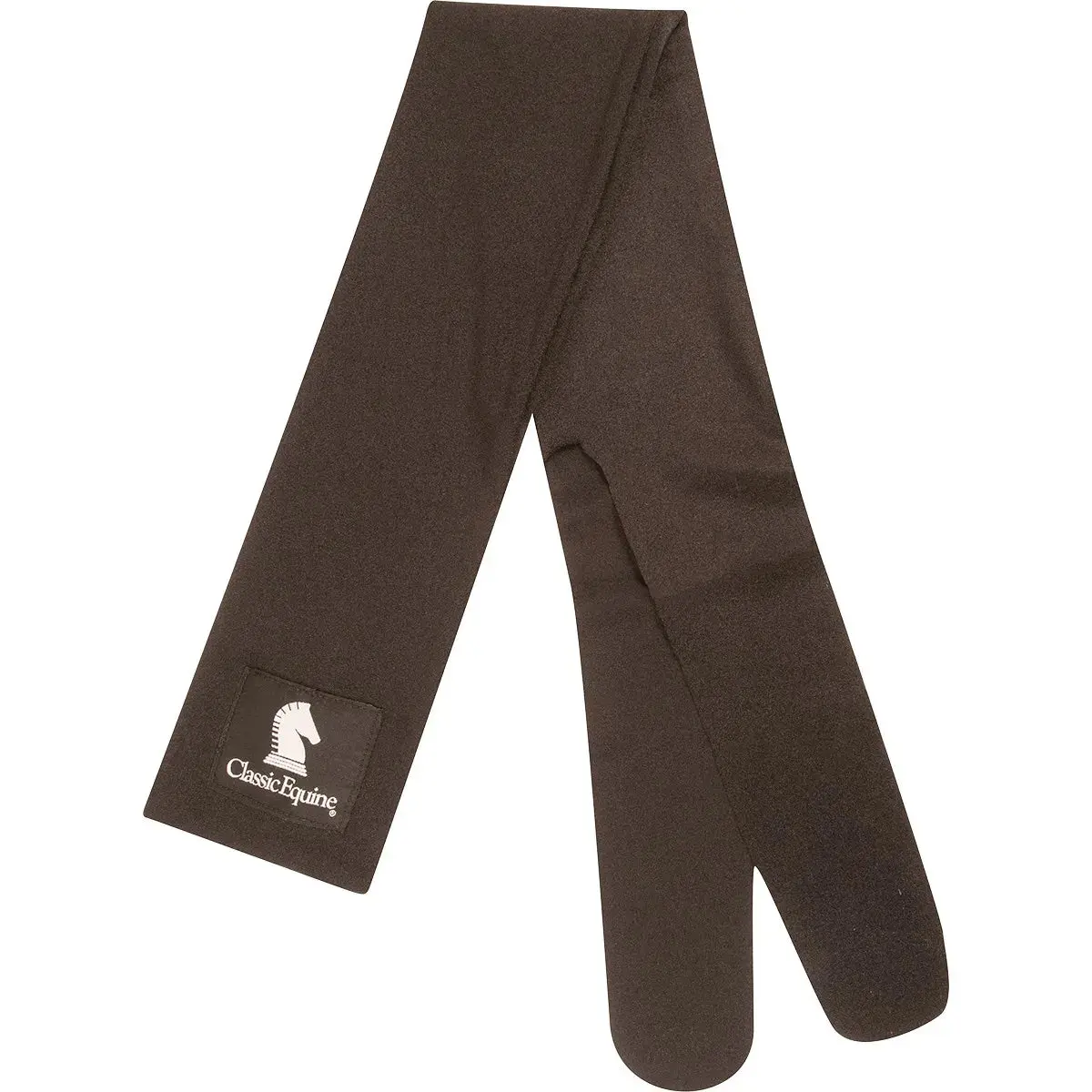 Classic Equine Tail Bag - 24-inch Spandex Horse Tail Protector with Self-Ties Black