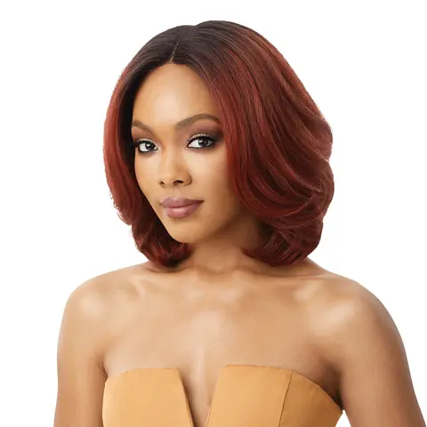 Outre HD Lace Front Wig - Soft N Natural Neesha 206, HD Synthetic, Lace Frontal, with Easy to Wear Styles, Hd Synthetic Wigs