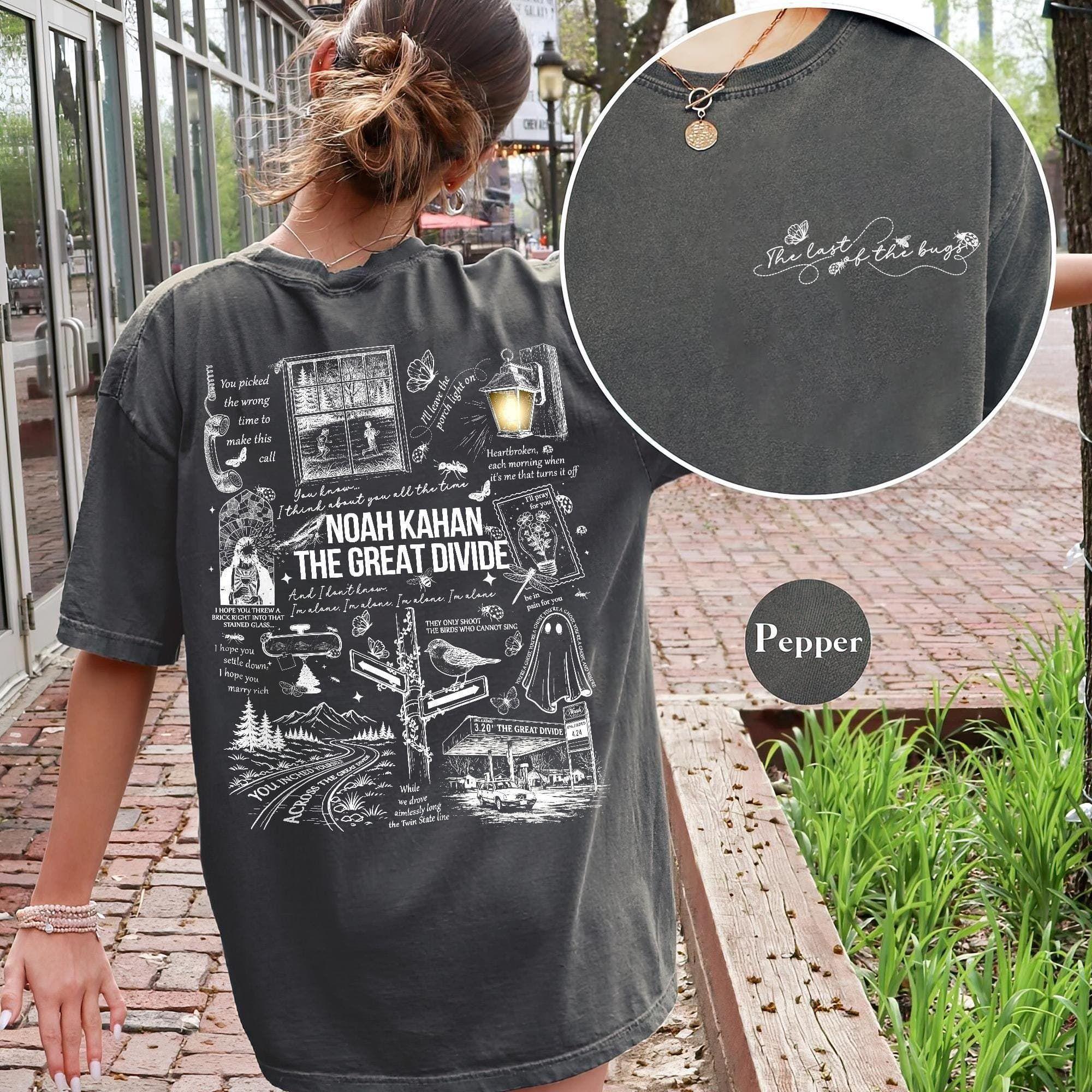 The Divide NK Comfort Colors® Shirt, Vintage Concert Merch Tee