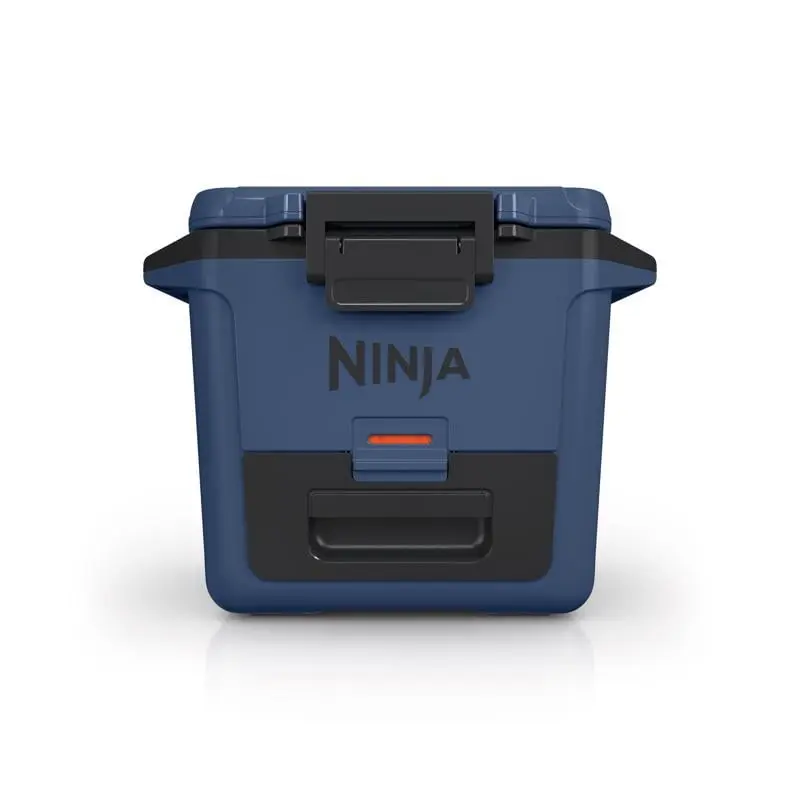 Ninja 8108586 30 qt. Portable Travel Camping Gear and Equipment Hard Cooler - Blue, for Sports & Outdoor Camp Kitchen Use, Portable Travel Cooler