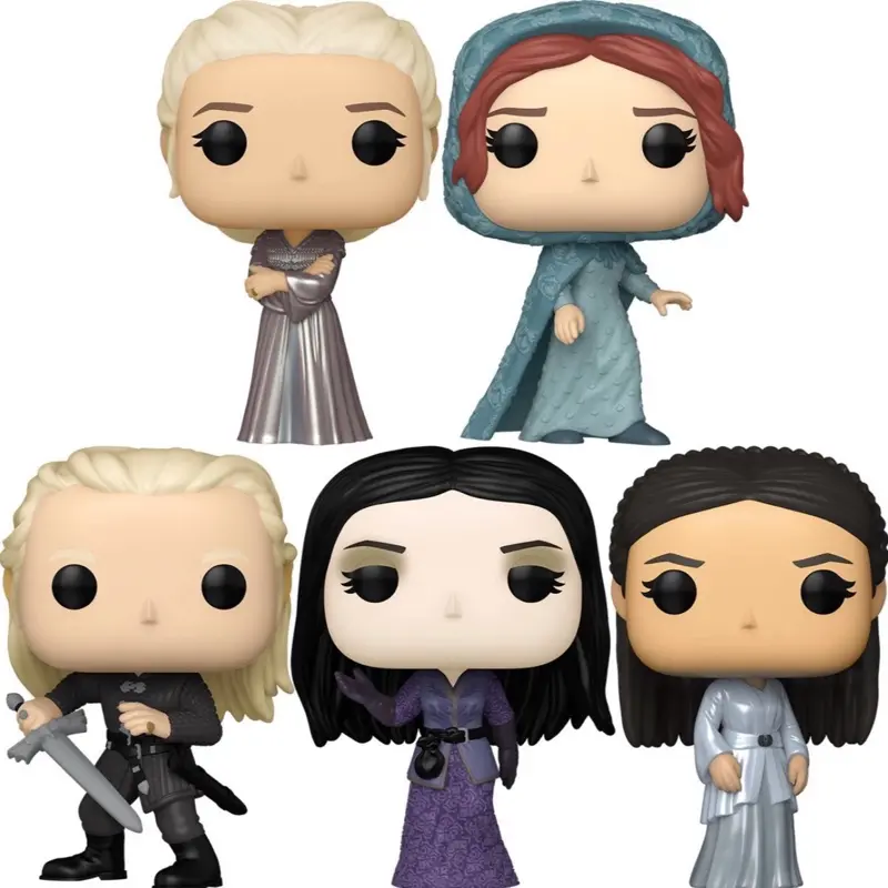 House of the Dragon Funko Pop! Vinyl Figure Wave 4 Bundle 5 PCS