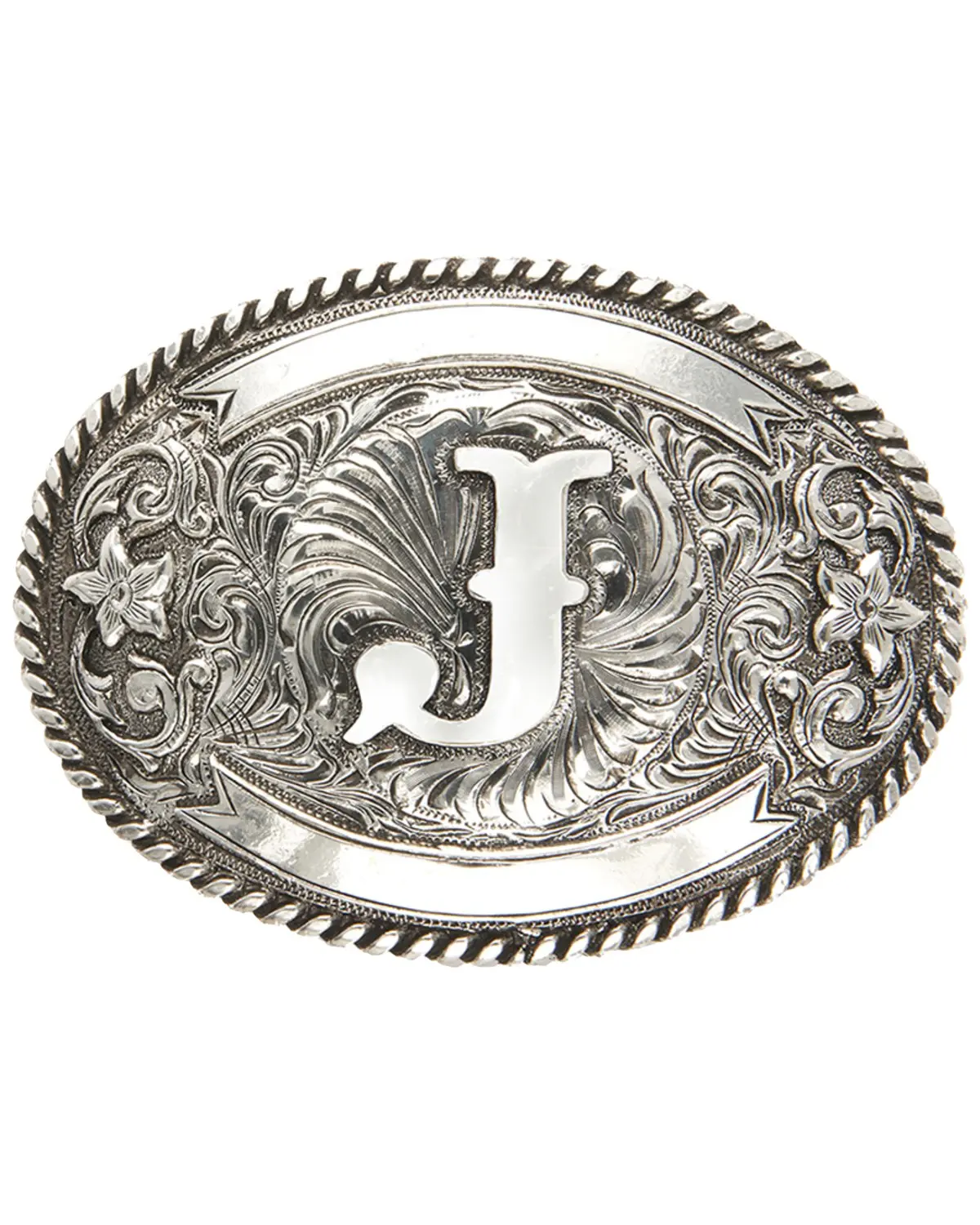 Cody James Unisex Initial J Belt Buckle - 721-J Cody James Unisex Initial J Belt Buckle - 721-J