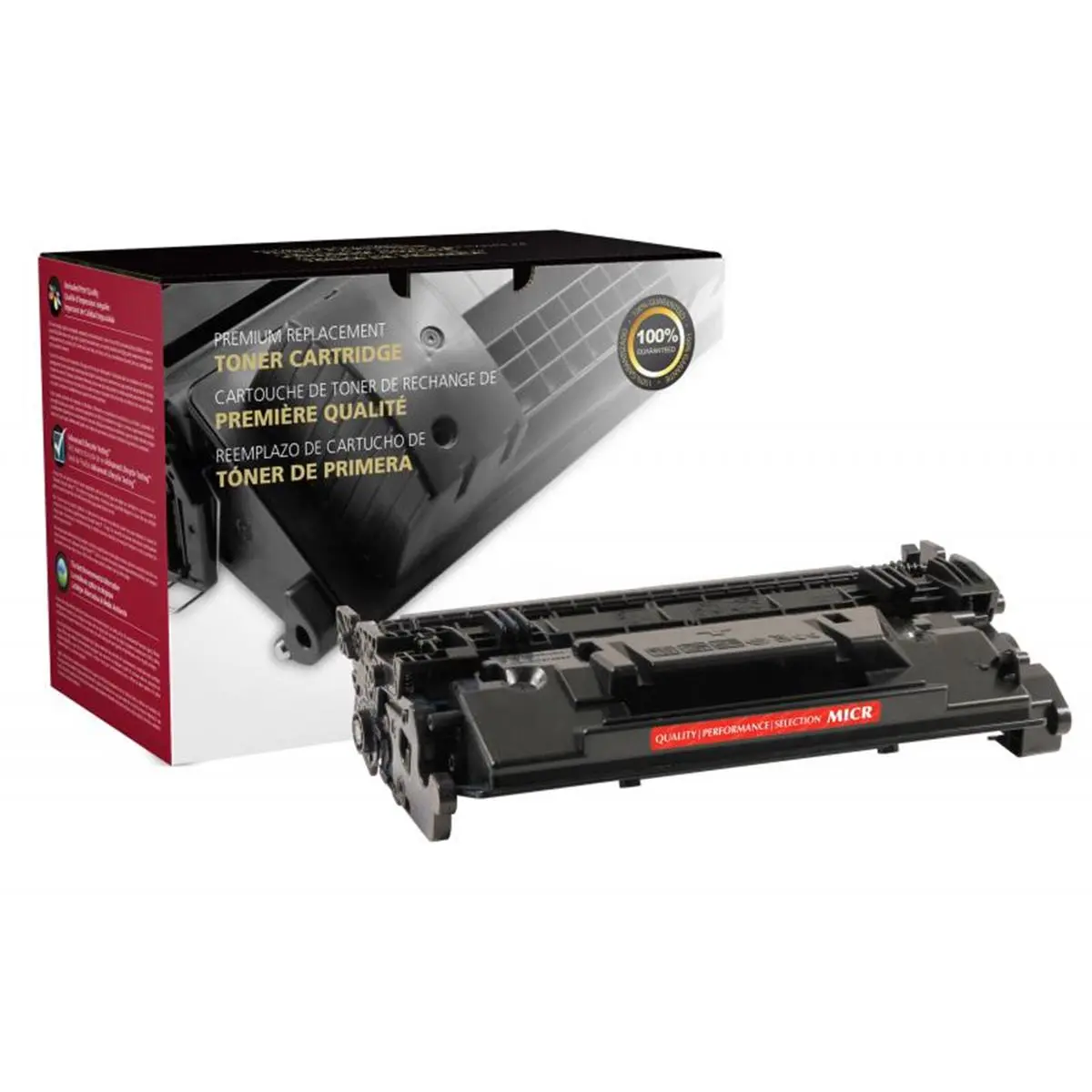 CIG 200899P MICR Toner Cartridge, 7.375" h x 4.5" w x 14" l, Compatible with HP CF287A, HP 87A