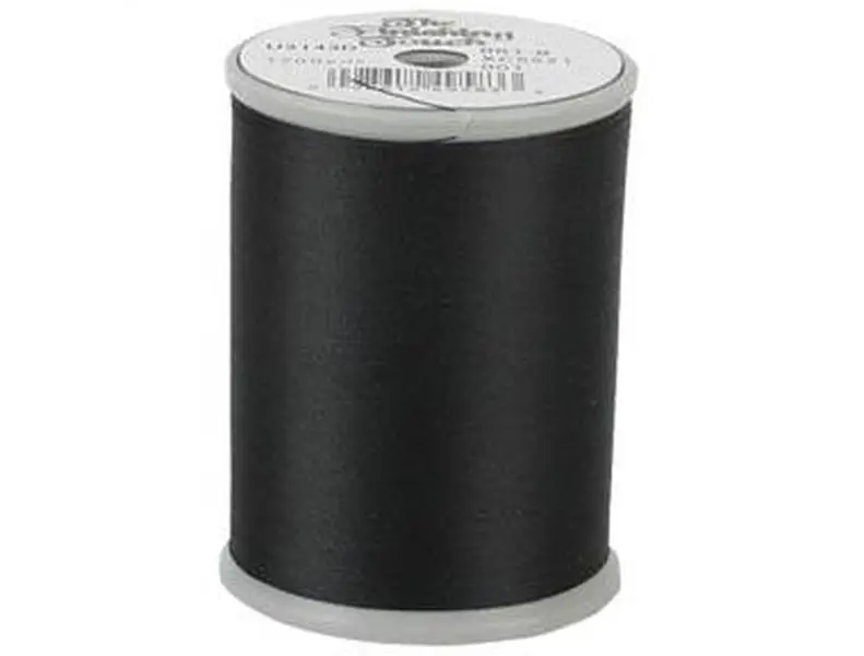 Finishing Touch 60wt Embroidery Bobbin Black Thread 1200 Yards Spool