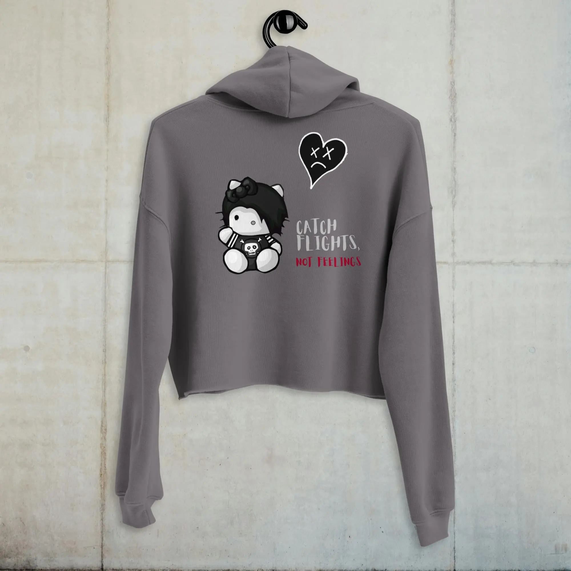 GLS "Cloudy Days " Cropped Hoodie