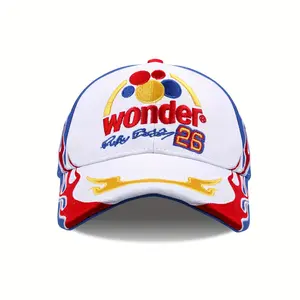 Men's Cap Talladega Nights Baseball Cap Unisex Ricky Bobby 26 Embroidery Hat Adjustable Outdoor Sports Cap For Women Men, Trucker Hat Soft Caps