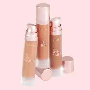 PHOFAY Body Shimmer Oil 25 ML Lightweight Silky Shimmering Formula for Custom Buildable Application on Clean Dry Skin Cosmetic