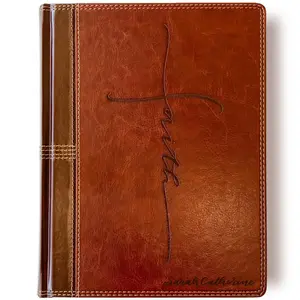 Personalized NASB Journaling Bible - Faith Cross - Add a Name for FREE - CUSTOM