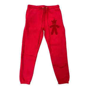 Comfy Red Joggers