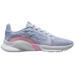 Nike Women's SuperRep Go Flyknit Next Nature 'Grey/Pink' Sneakers - Size 6W