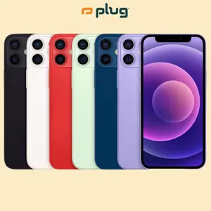 Refurbished iPhone 12 (Unlocked) - Acceptable (Not New) Condition with 1-Year Warranty by Plug