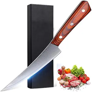 Outdoor camping multi-purpose knife, kitchen knife, wooden handle fruit knife,portable cutting tools and gifts for men and women survival go gear Meat hunting fishing liner lock Open Folding Leather Sheath Knife