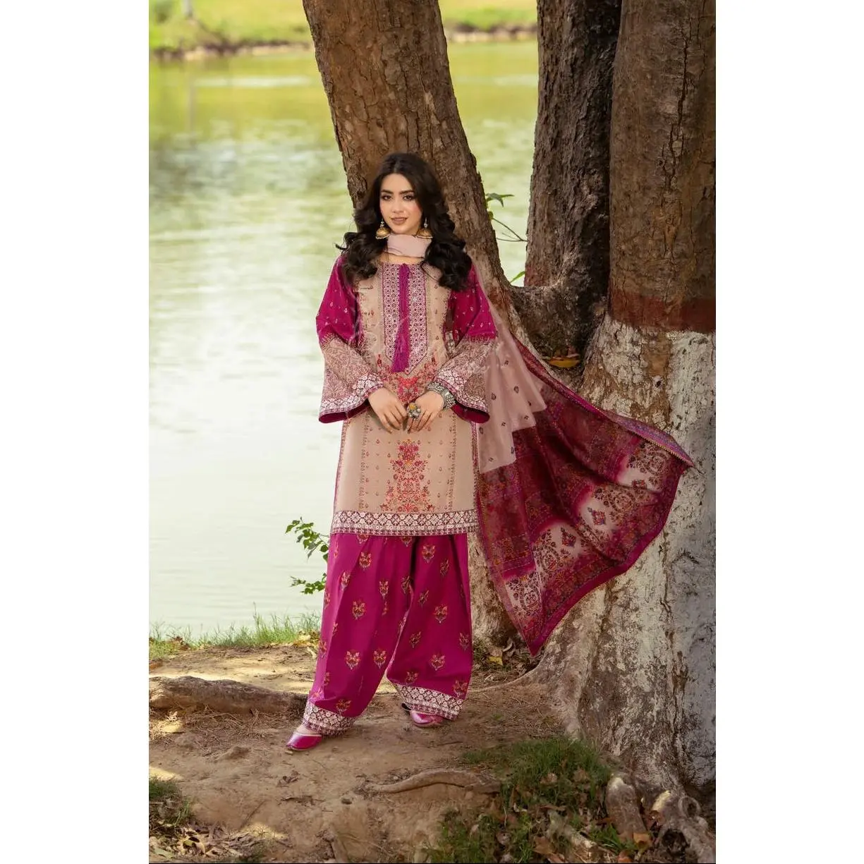 Magenta Heritage 3-Piece Set