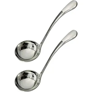 Small ladle,Gravy Ladle,Soup Sauce 18/10 Stainless Steel 7.9'' Ladle (2 Pack,).