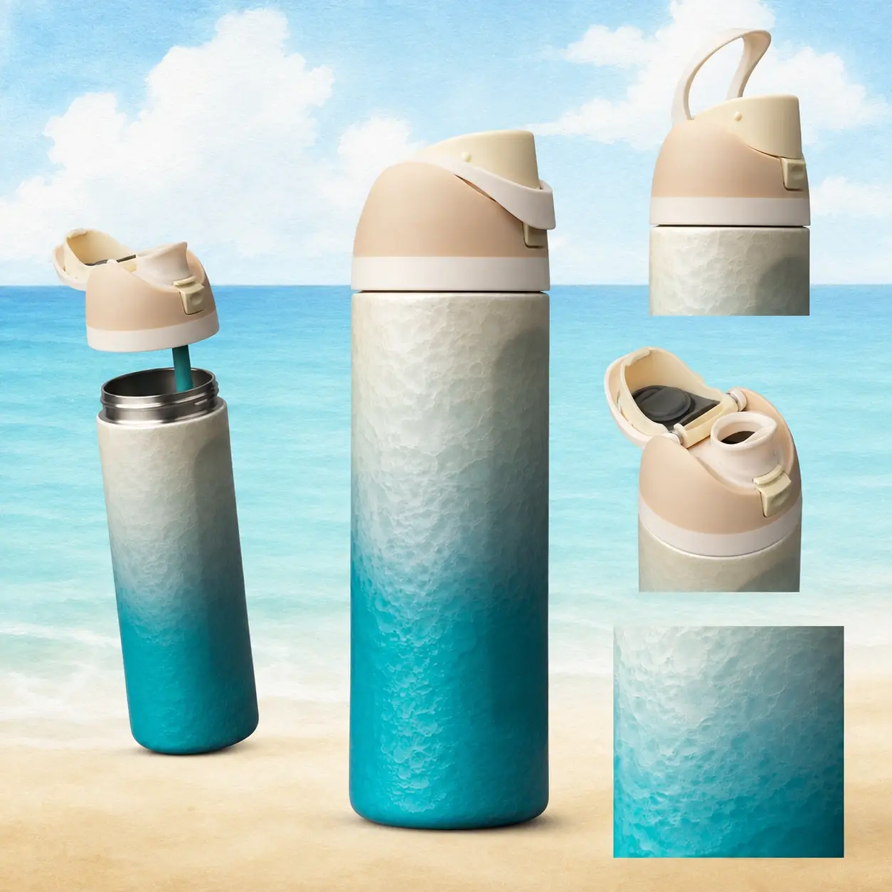 [Special Edition] Owala 24oz Birthday Bash 2026 Rolling In Free Sip Tumbler  Bottle with Straw ,Daily Use