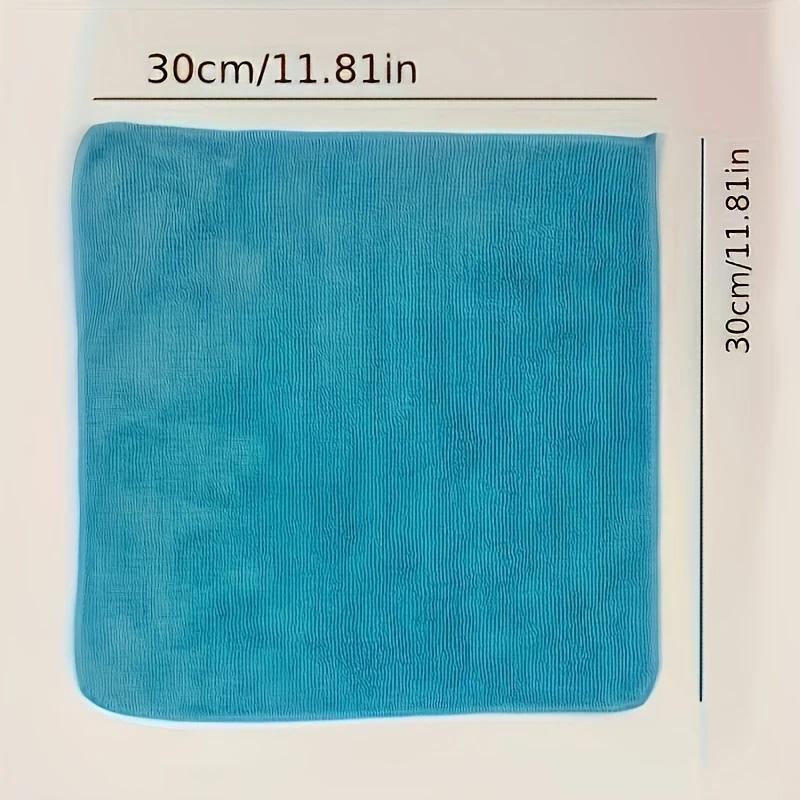 [Clearance Sale] Double-Layer Microfiber Cleaning Cloths - Reusable, Washable & Long-Lasting Household Essentials, Lint-Free, Scratch-Safe, Soft, Ultra-Absorbent, Quick-Dry, Assorted Colored, 9.84x9.84in Multiple Sets (10/20/30/50pcs) for Kitchen/Bath