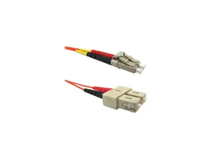 Weltron 10m LC/SC Multi-mode 62.5/125M Orange Fiber Patch Cable
