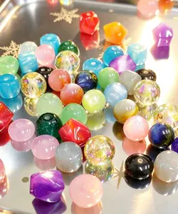 Open-in-live Resin beads for DIY