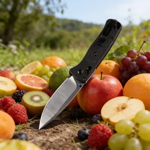 1pc Outdoor Folding Knife, EDC Outdoor Tool, Kitchen Fruit Peeler, Multi-functional Portable Pocket Knife, Non-slip Handle, Ideal Gift for Men