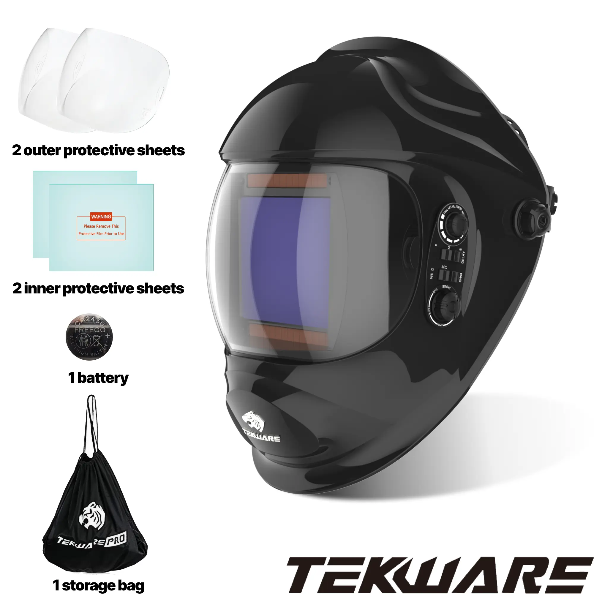 LYG-Z-800F Welding helmet, protective cover, welder specific automatic variable surface passport, head mounted welding machine welding cap