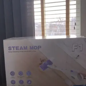 [FebFaves]Steam Mop 12-in-1 Floor Cleaner with Detachable Handheld Steamer for Walls, Grout, Floors, Tiles, Carpets & Grease. Includes Multi-Function Accessories Cleaning Tools Cleaning Set