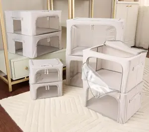 Set of 8 Assorted Collapsible Storage Boxes