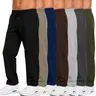 3-Pack Men's Classic & Cargo Heavyweight Fleece Sweatpants with Open Bottom (S-3XL)