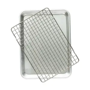 Nordic Ware Naturals Quarter Sheet w/ Oven-SafeGrid