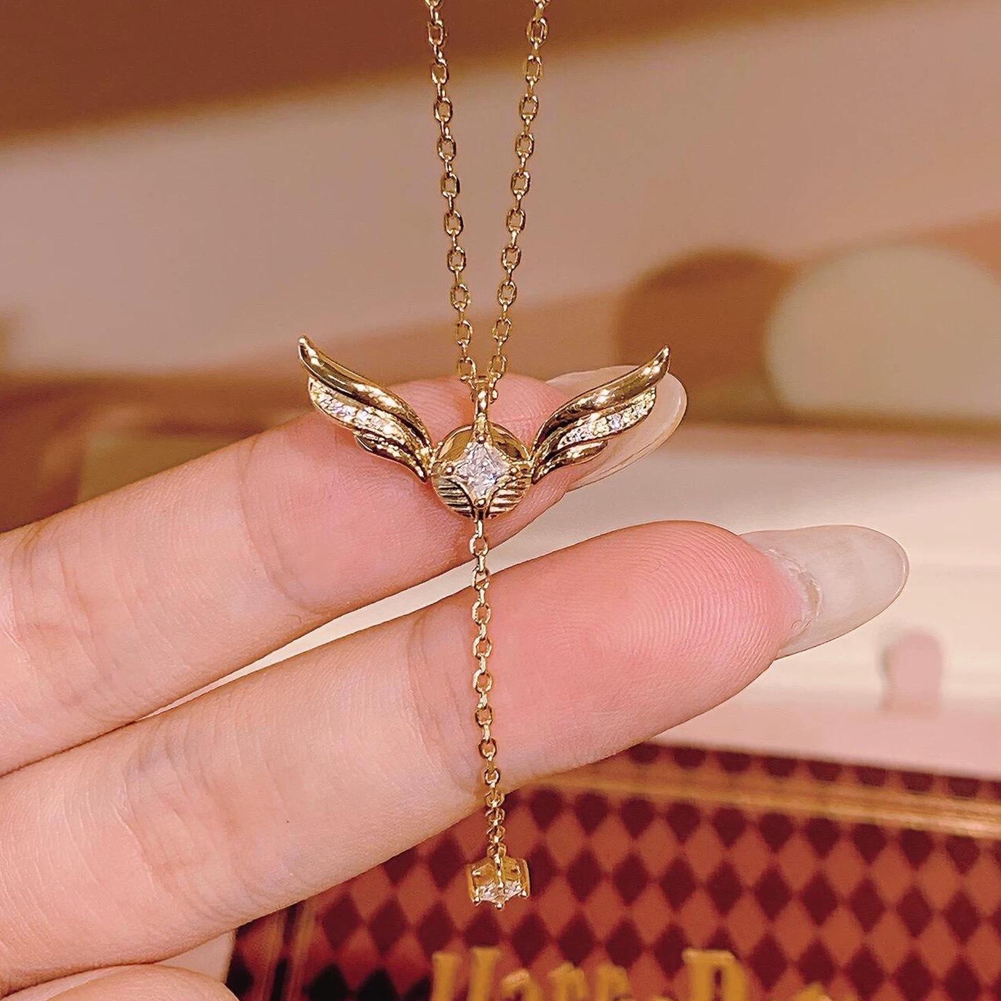 Magic Academy Cartoon Anime Golden Snitch Openable Necklace Clavicle Chain Gift Accessory Pendant Necklace for Women