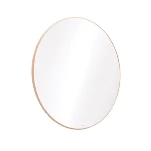 Kaplan Early Learning Circular Wall Mounted Mirror, 30 x 30 Inch Acrylic, Shatter Resistant, Wall Mounted Slim Frame Mirror