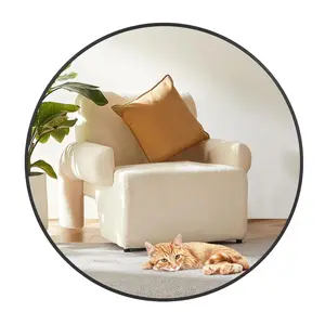 【GARVEE】2024 Collection: Round HD Eco-Friendly Bathroom Mirrors with Matte Black Metal Frames, Available in Sizes 18 to 36 Inch, Featuring Modern Design and Easy Installation for Bathroom, Living Room, Vanity, Entryway, and Hallway