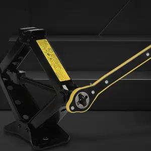 Car Jack Wrench, Effort-Saving Ratchet Handle Tool for Car Use, Small Vehicle Tire Removal Scissor Type, Durable Hand Operated Design